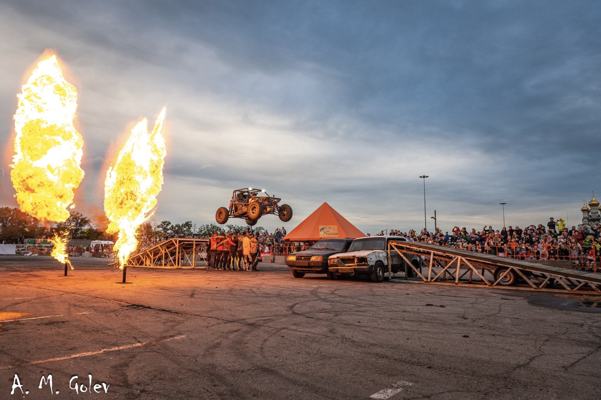 Шоу каскадеров Сергея Кочерга Черкесск