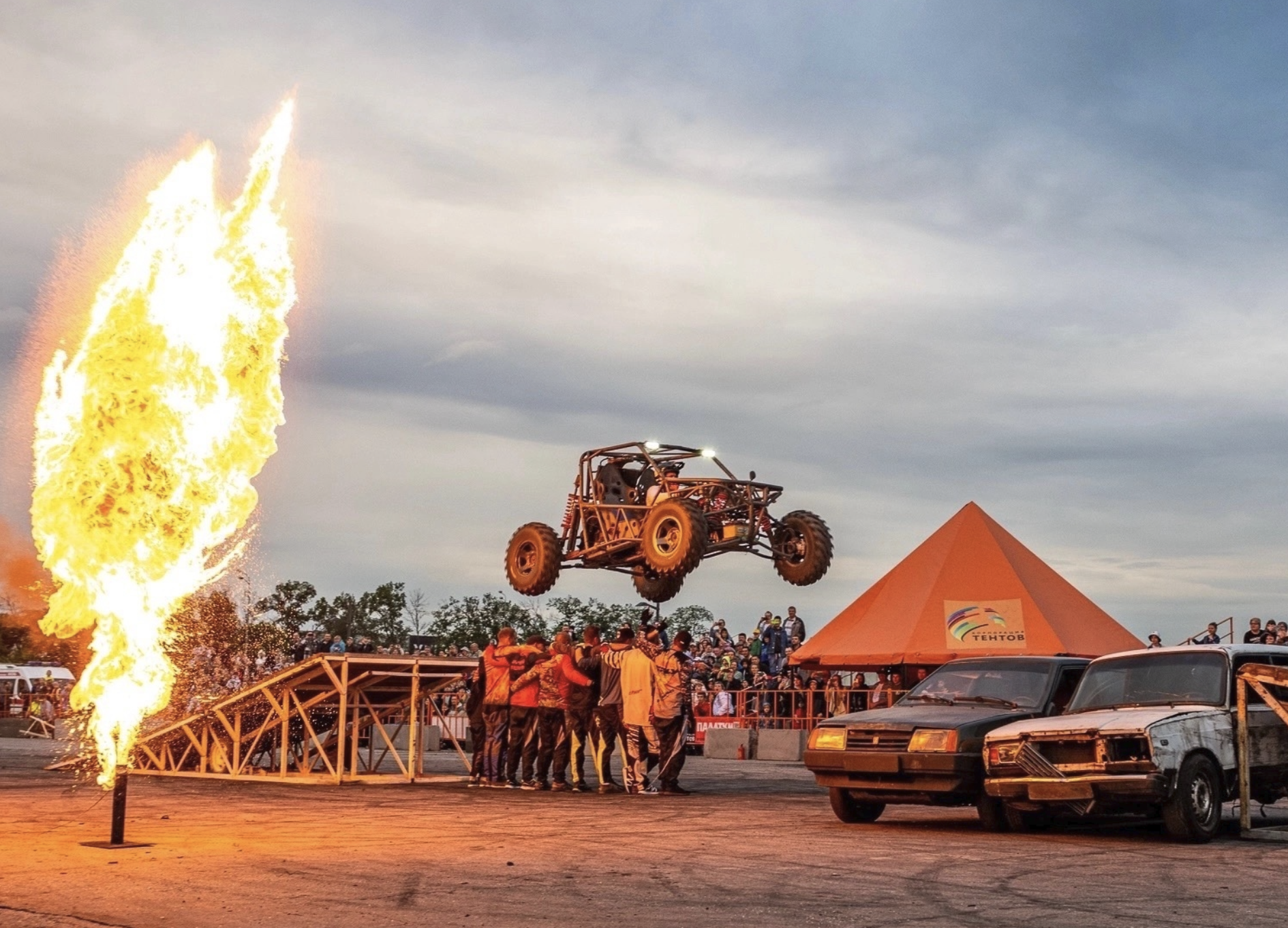 Шоу каскадеров Кочерга